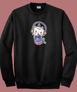 Unicat Mermaid Gamer 80s Sweatshirt Unicat Mermaid Gamer 80s Sweatshirt