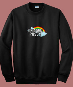 Unicorn Pussy Girlfriend Valentines Day 80s Sweatshirt Unicorn Pussy Girlfriend Valentines Day 80s Sweatshirt