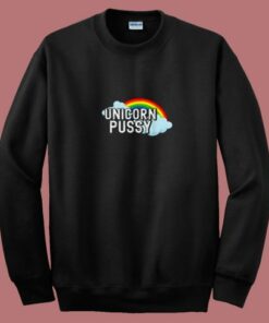 Unicorn Pussy Girlfriend Valentines Day 80s Sweatshirt Unicorn Pussy Girlfriend Valentines Day 80s Sweatshirt