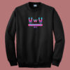 Uwu Depresion Pastel Goth 80s Sweatshirt