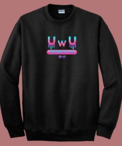 Uwu Depresion Pastel Goth 80s Sweatshirt Uwu Depresion Pastel Goth 80s Sweatshirt