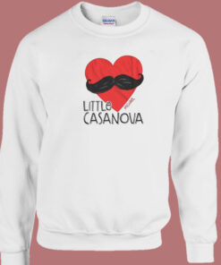 Valentine Day Little Casanova Michael Sweatshirt 1