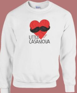 Valentine Day Little Casanova Michael Sweatshirt 2