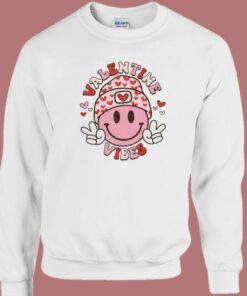 Valentine Vibes Smile Sweatshirt 2
