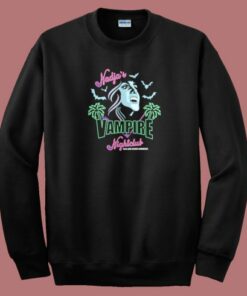 Vampire Nightclub Funny Sweatshirt Vampire Nightclub Funny Sweatshirt