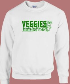 Veggies Genuine Food Sweatshirt 1 Veggies Genuine Food Sweatshirt 2