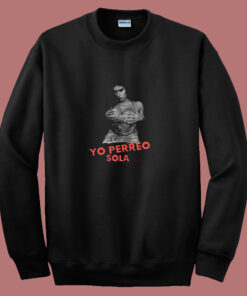 Vintage Bad Bunny Yo Perreo Sola 80s Sweatshirt Vintage Bad Bunny Yo Perreo Sola 80s Sweatshirt