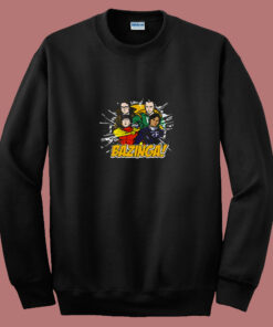 Vintage Bazinga Big Bang Theory 80s Sweatshirt Vintage Bazinga Big Bang Theory 80s Sweatshirt