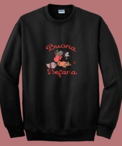 Vintage Buona Befana Italian Christmas 80s Sweatshirt Vintage Buona Befana Italian Christmas 80s Sweatshirt