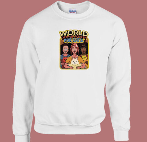 Vintage Cats Hypnotized Sweatshirt