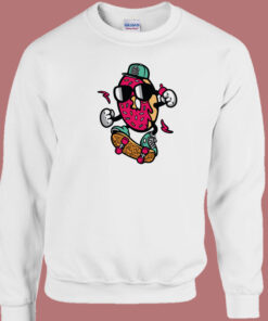 Vintage Donut Skater 80s Sweatshirt 1