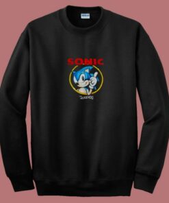 Vintage Game Sonic The Hedgehog 80s Sweatshirt Vintage Game Sonic The Hedgehog 80s Sweatshirt