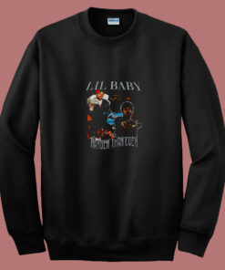 Vintage Lil Baby Hip Hop Harder Than Ever 80s Sweatshirt Vintage Lil Baby Hip Hop Harder Than Ever 80s Sweatshirt