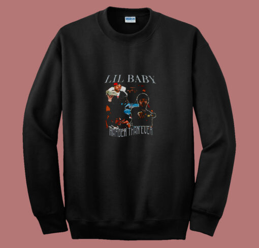 Vintage Lil Baby Hip Hop Harder Than Ever 80s Sweatshirt