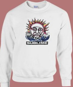 Vintage Sublime Crying Sun On Sweatshirt 2