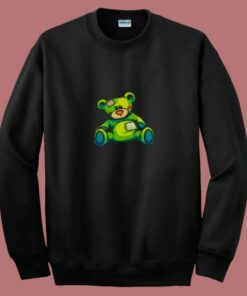 Vintage Torn Colorful Teddy Bear 80s Sweatshirt Vintage Torn Colorful Teddy Bear 80s Sweatshirt