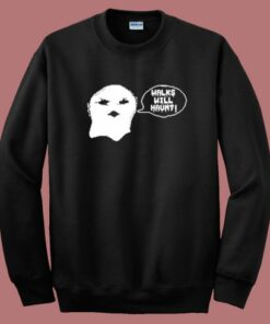 Walks Will Haunt Hooded Sweatshirt Walks Will Haunt Hooded Sweatshirt
