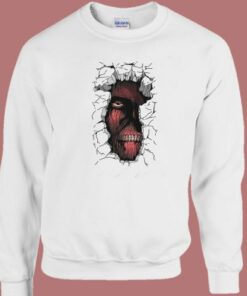 Wall Titan Attack On Titan Sweatshirt 1 Wall Titan Attack On Titan Sweatshirt 2