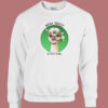 Wanna Smoke Alpaca Bowl 80s Sweatshirt