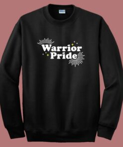 Warrior Pride Typography Sweatshirt Warrior Pride Typography Sweatshirt