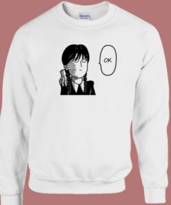 Wednesday The Impassive Girl Sweatshirt 2