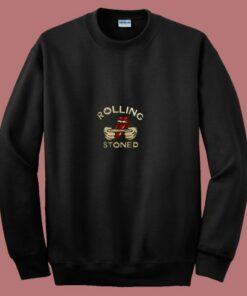 Weed Marijuana Rolling Stoned Pot 80s Sweatshirt Weed Marijuana Rolling Stoned Pot 80s Sweatshirt