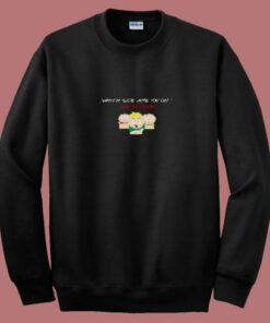 Weinersout South Park 80s Sweatshirt Weinersout South Park 80s Sweatshirt