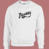 Were Bawssy Right Now 80s Sweatshirt