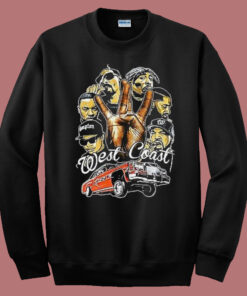 West Coast Rapper Lowrider Sweatshirt West Coast Rapper Lowrider Sweatshirt