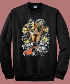 West Coast Rapper Lowrider Sweatshirt West Coast Rapper Lowrider Sweatshirt