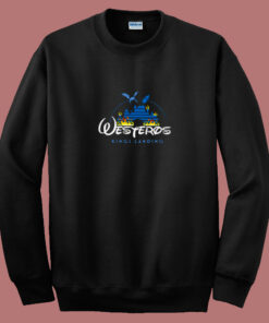 Westeros Kings Landing Parody Disney 80s Sweatshirt Westeros Kings Landing Parody Disney 80s Sweatshirt