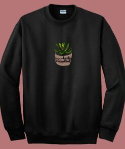 What The Fucculent Succulent 80s Sweatshirt What The Fucculent Succulent 80s Sweatshirt