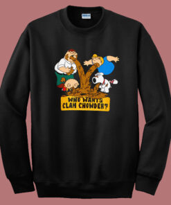 Who Wants Clam Chowder Sweatshirt Who Wants Clam Chowder Sweatshirt