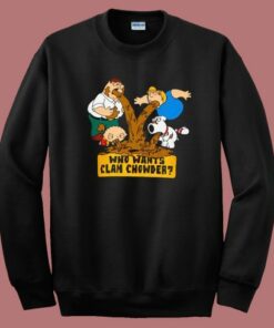 Who Wants Clam Chowder Sweatshirt Who Wants Clam Chowder Sweatshirt