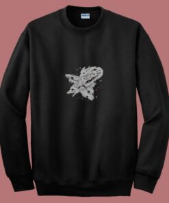 Wild Wolf Dogs With Goth Eyes 80s Sweatshirt Wild Wolf Dogs With Goth Eyes 80s Sweatshirt