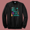 Witches Wand Funny 80s Sweatshirt