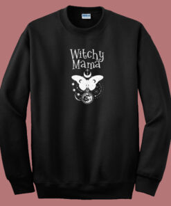 Witchy Mama Butterfly 80s Sweatshirt Witchy Mama Butterfly 80s Sweatshirt