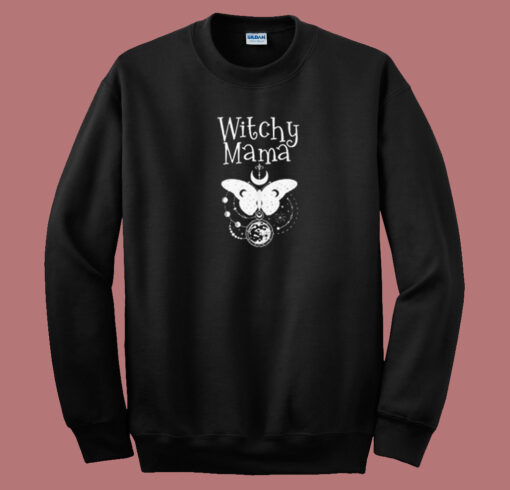 Witchy Mama Butterfly 80s Sweatshirt