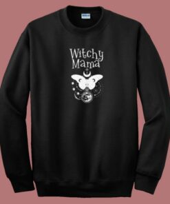 Witchy Mama Butterfly 80s Sweatshirt Witchy Mama Butterfly 80s Sweatshirt