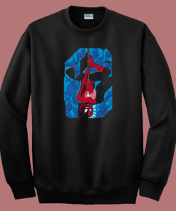 With Great Power Tiles 80s Sweatshirt With Great Power Tiles 80s Sweatshirt
