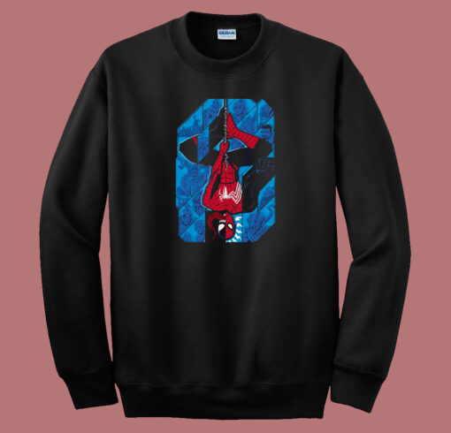 With Great Power Tiles 80s Sweatshirt