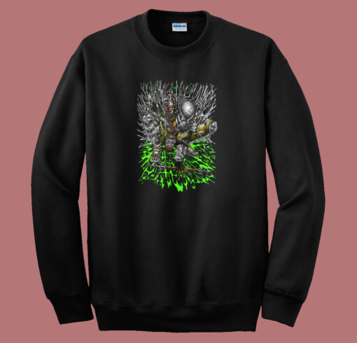 Wolf Knight Graphic Sweatshirt