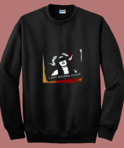 Women I Only Worship Myself 80s Sweatshirt Women I Only Worship Myself 80s Sweatshirt