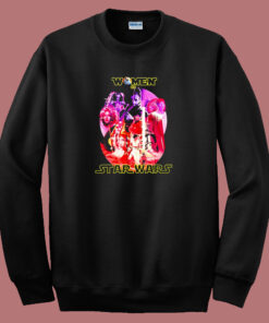 Women Of Star Wars 80s Sweatshirt Women Of Star Wars 80s Sweatshirt