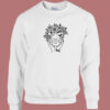 Women Power Floral 80s Sweatshirt