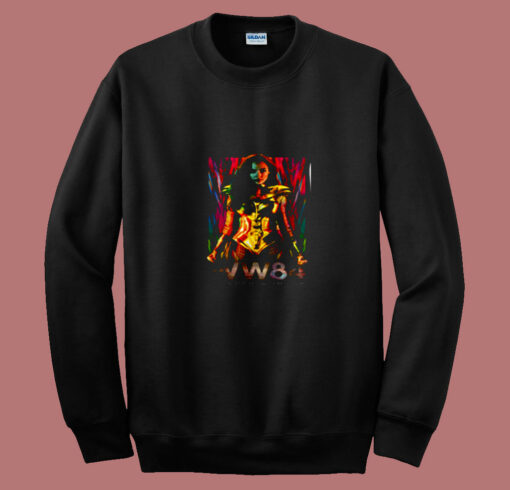 Wonder Woman 84 Golden Warrior 80s Sweatshirt