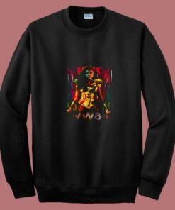 Wonder Woman 84 Golden Warrior 80s Sweatshirt Wonder Woman 84 Golden Warrior 80s Sweatshirt