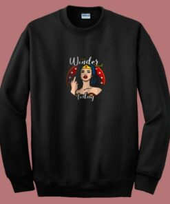 Wonder Women Not In Mood Today 80s Sweatshirt Wonder Women Not In Mood Today 80s Sweatshirt