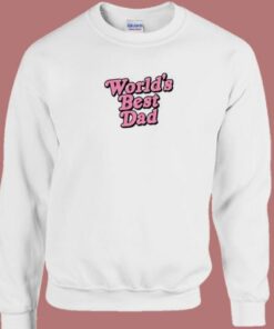Worlds Best Dad 80s Sweatshirt
