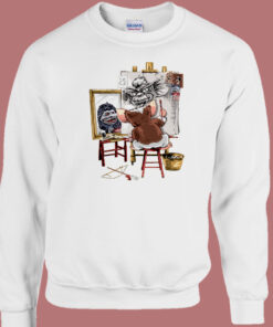 Wrong Triple Self 80s Sweatshirt 1